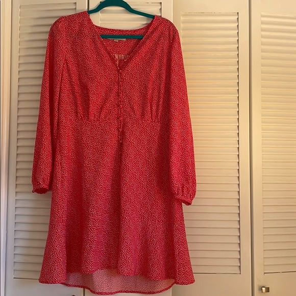 LOFT Dresses & Skirts - Adorable heart dress!